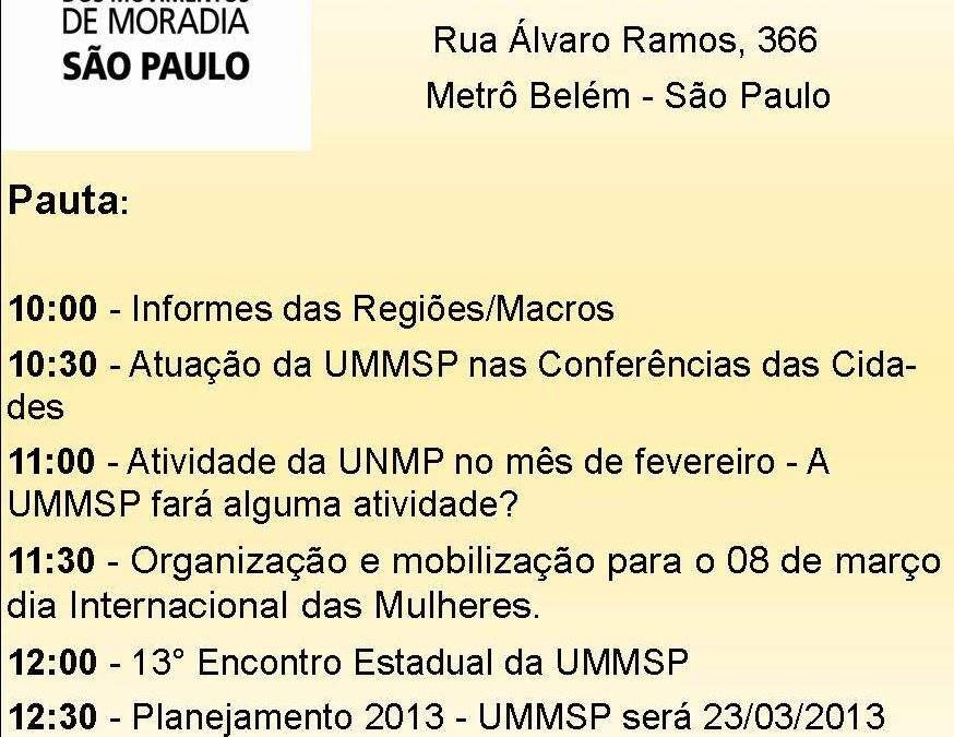 Convite Plenária UMMSP