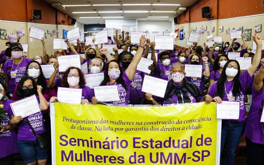 Seminário Estadual das Mulheres da UMM-SP debate luta pelo direito à cidade