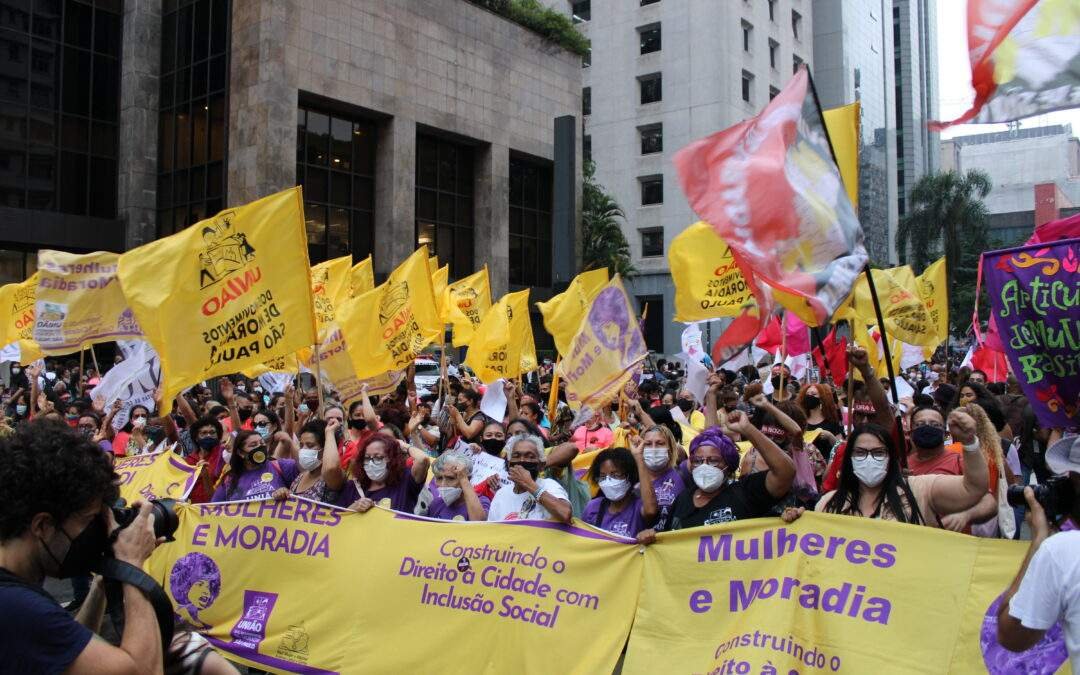 Ao lado de 21 organizações, União dos Movimentos de Moradia lança 13 propostas para mudar a vida das mulheres