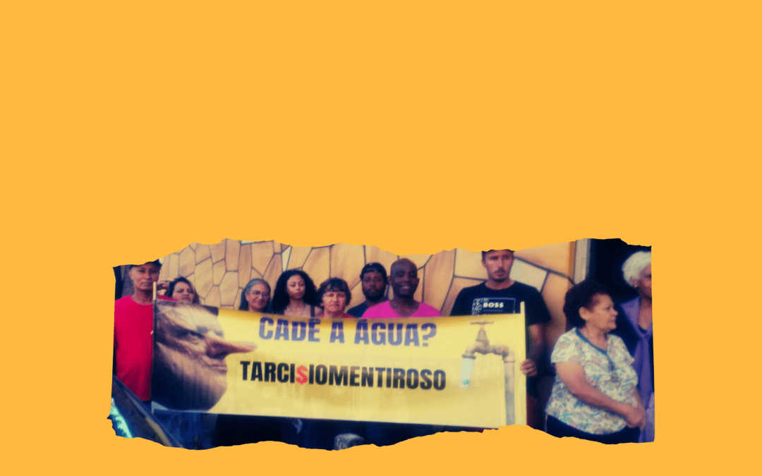 PIRITUBA E CACHOEIRINHA PROTESTAM CONTRA FALTA D’ÁGUA